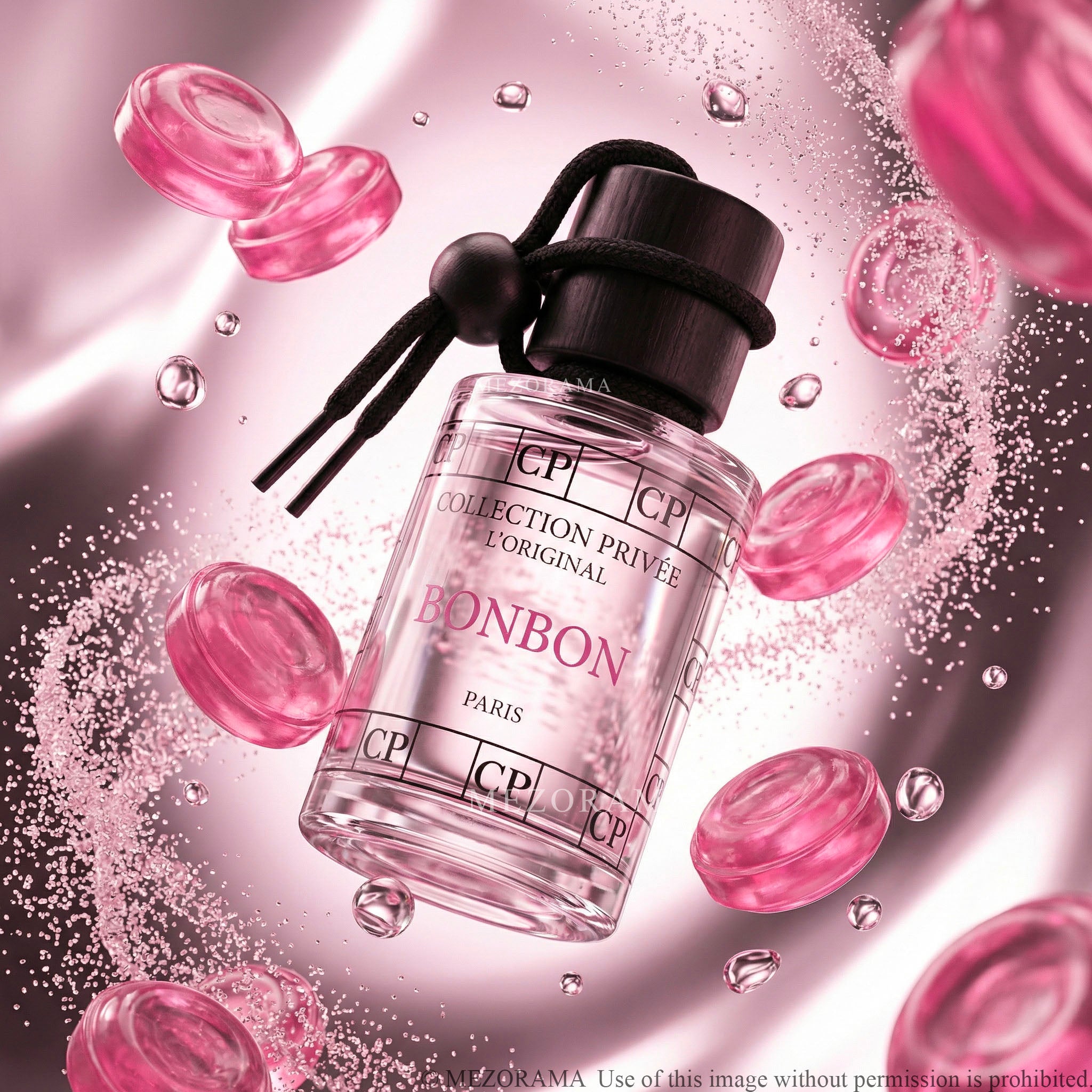 Auto-Lufterfrischer, Süßigkeitenduft, Hängediffusor, 10 ml