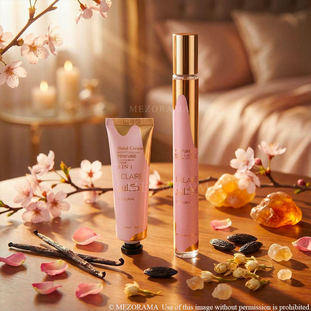 Langanhaltendes Gourmand-Parfüm, Eclaire, 2 Produkte