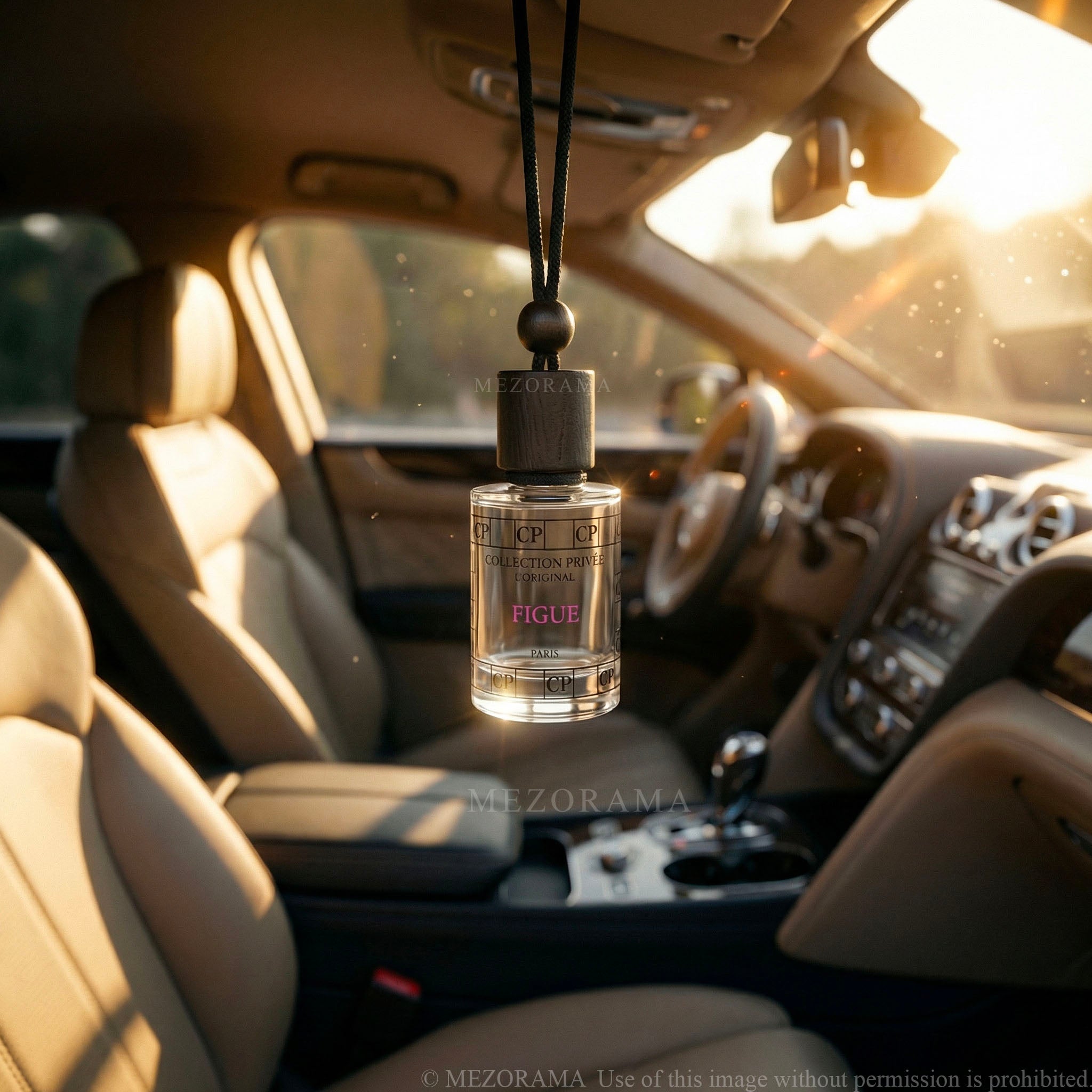 Auto-Lufterfrischer, Feigenduft, Hängender Auto-Diffusor, 10 ml