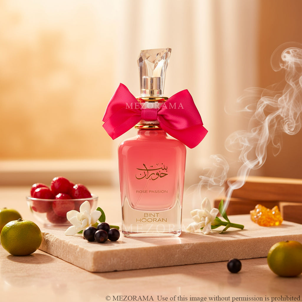 Sinnliche Sillage, Fruchtiger Gourmand, Bint Hooran, Rose Passion, Eau de Parfum, 100 ml