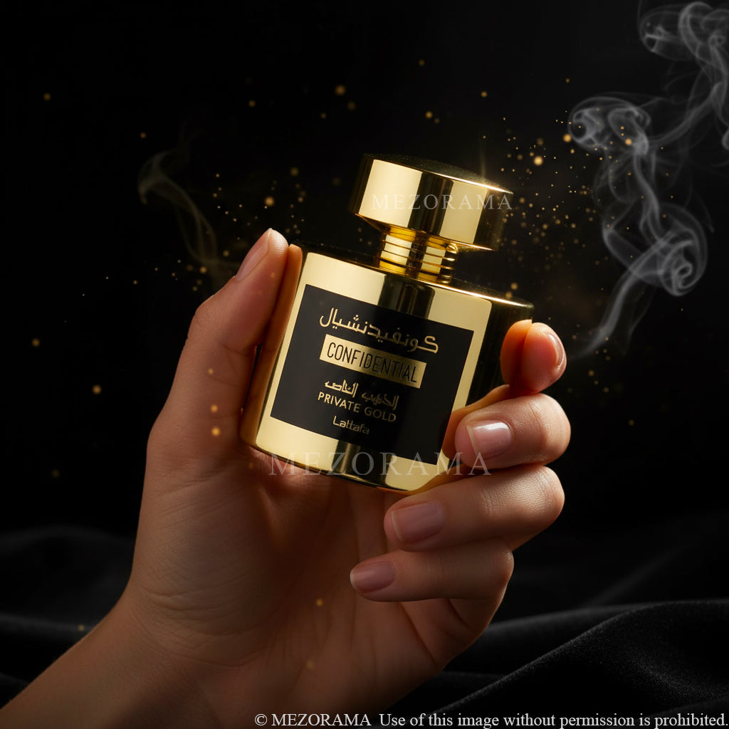 Exotisch-fruchtiger Duft, Confidential Private Gold, Unisex, Eau de Parfum, 100 ml