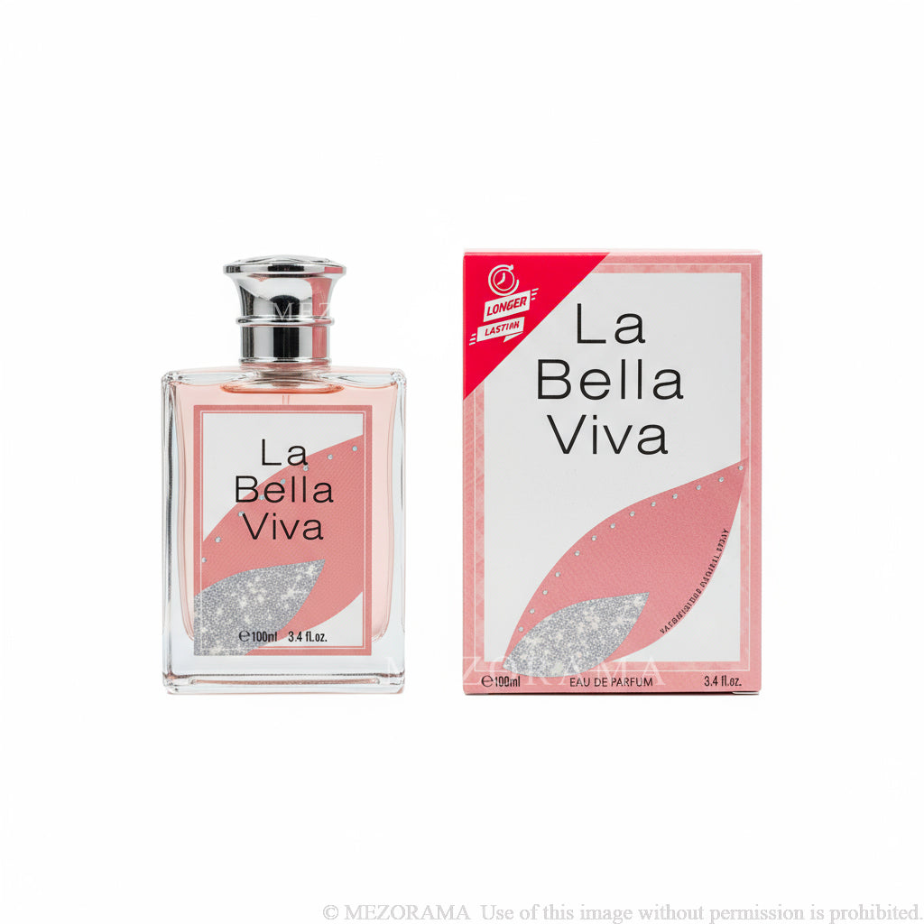 Süchtig machender floraler Gourmand, LA BELLA VIVA, Radiant Sillage, Eau de Parfum, 100 ml