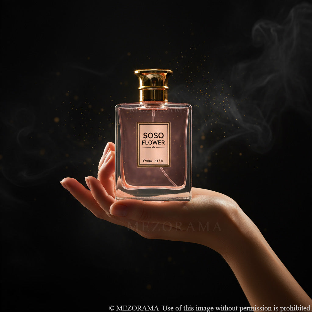 Langanhaltender, blumig-pudriger Duft, SOSO FLOWER, Eau de Parfum, 100 ml